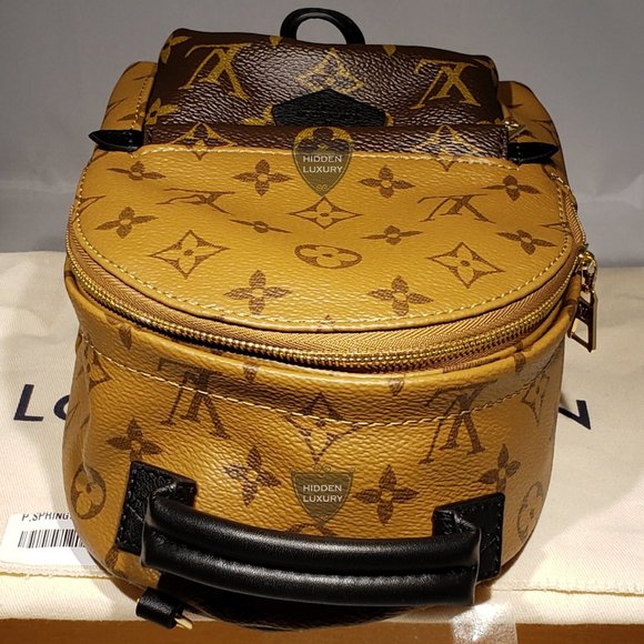 Palm Springs Mini Reverse Monogram Backpack M44872 - Picture 7 of 11